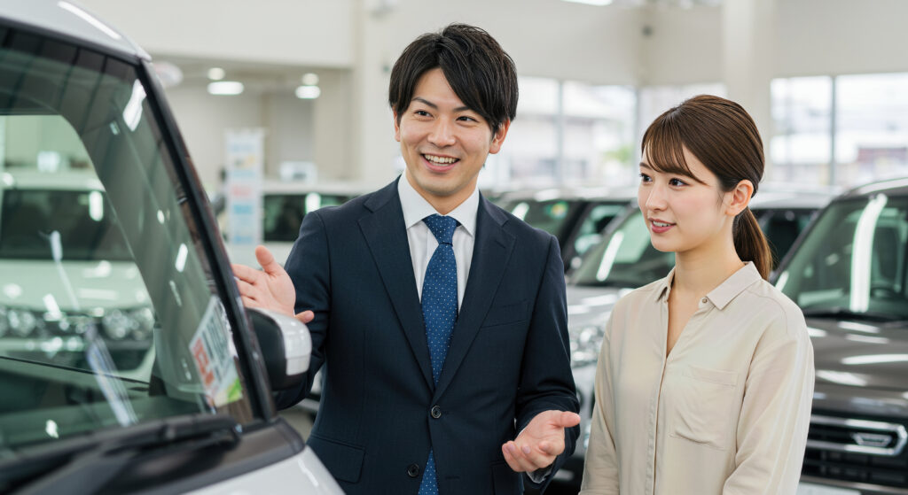 自動車ディーラーのイメージ