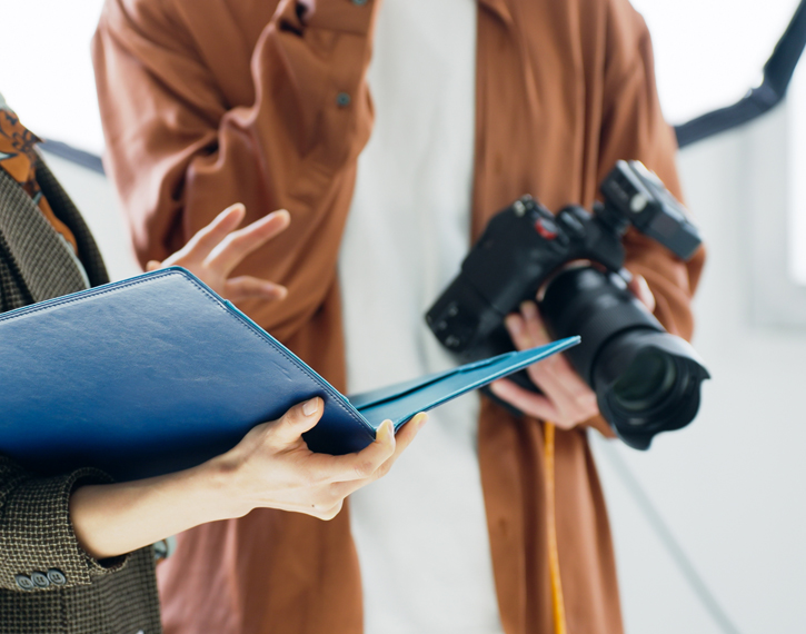写真・動画による撮影編集のイメージ画像